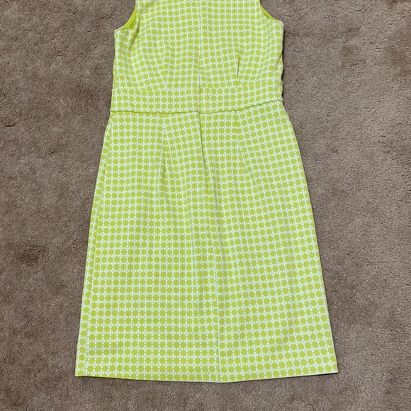 Ann Taylor Lime Green Shift Dress - Picture 12 of 14